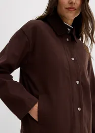 Giacca in twill con colletto in velluto, bonprix