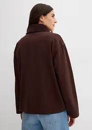 Giacca in twill con colletto in velluto, bonprix
