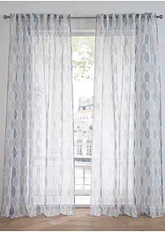 Tenda trasparente con poliestere riciclato (pacco da 1), bonprix