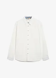 Camicia elegante in puro cotone con dettagli a contrasto, regular fit, bonprix
