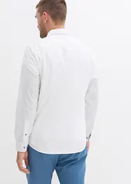 Camicia elegante in puro cotone con dettagli a contrasto, regular fit, bonprix