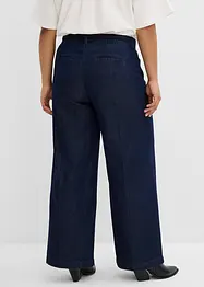 Jeans wide leg super soft, vita alta, bonprix