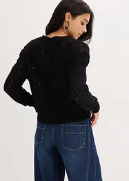Cardigan traforato, bonprix