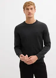 Maglione in filato fine con puro cotone, bonprix