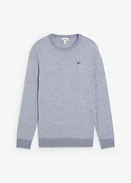 Maglione in filato fine con puro cotone, bonprix
