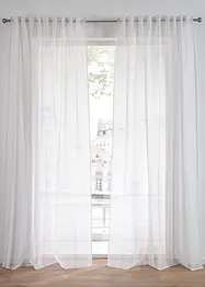 Tenda trasparente a righe (pacco da 1), bonprix