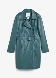 Trench in pelle, bonprix