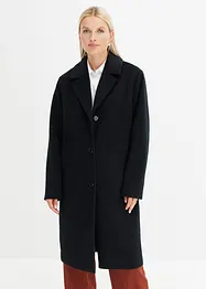 Cappotto corto in simil lana, bonprix