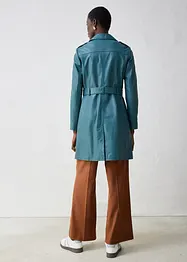 Trench in pelle, bonprix