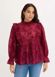 Blusa con ricami, bonprix