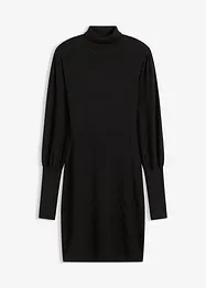 Abito in maglia a collo alto, bonprix