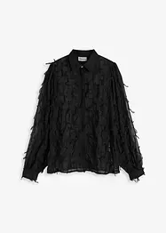 Blusa con lavorazione a frange, bonprix