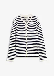 Cardigan in misto seta, bonprix