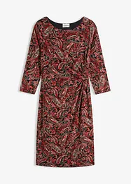 Abito in maglina con fantasia paisley, bonprix