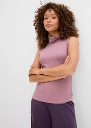 Top con collo a dolcevita, bonprix