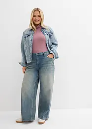 Top con collo a dolcevita, bonprix