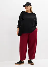 Pantaloni in felpa di puro cotone biologico, bonprix