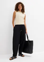 Pantaloni in felpa di puro cotone biologico, bonprix