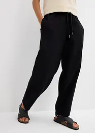 Pantaloni in felpa di puro cotone biologico, bonprix