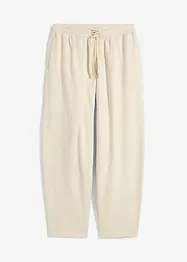 Pantaloni in felpa di puro cotone biologico, bonprix