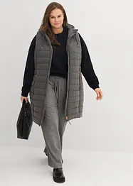 Gilet trapuntato lungo, bonprix