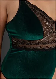 Body ouvert in velluto, bonprix
