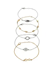 Braccialetti (set 5 pezzi), bonprix