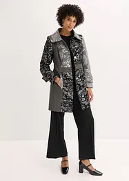 Cappotto corto dal design jacquard elaborato, bonprix