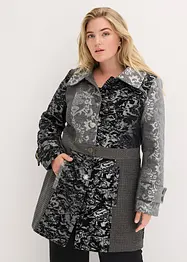 Cappotto corto dal design jacquard elaborato, bonprix