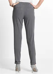 Pantaloni con pinces ed elastico in vita, bonprix