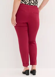 Pantaloni con pinces ed elastico in vita, bonprix