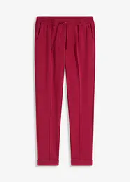 Pantaloni con pinces ed elastico in vita, bonprix