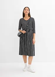 Abito midi in jersey di cotone, bonprix