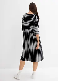 Abito midi in jersey di cotone, bonprix