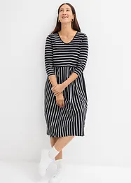Abito midi in jersey di cotone, bonprix