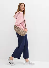Felpa con cappuccio in puro cotone, bonprix