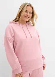 Felpa con cappuccio in puro cotone, bonprix