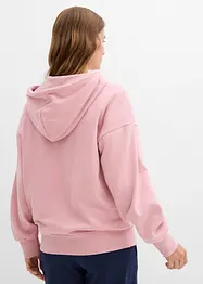 Felpa con cappuccio in puro cotone, bonprix