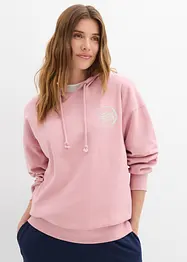 Felpa con cappuccio in puro cotone, bonprix