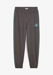 Pantaloni in felpa di puro cotone, bonprix
