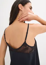 Camicia da notte con spalline sottili e modal, bonprix
