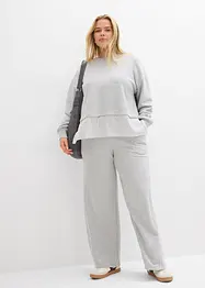 Pantaloni lunghi in felpa, bonprix