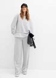 Pantaloni lunghi in felpa, bonprix