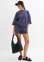 Felpa oversize in misto cotone morbido, bonprix
