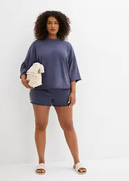 Felpa oversize in misto cotone morbido, bonprix