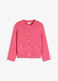 Cardigan corto con bottoni decorativi, bonprix