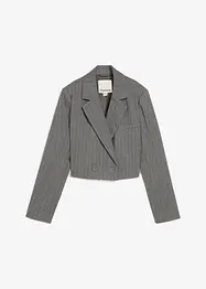 Blazer cropped con colletto a revers, bonprix