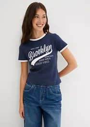 T-shirt in puro cotone biologico, bonprix