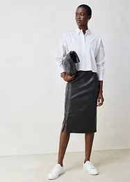 Camicia oversize in misto cotone e seta, bonprix