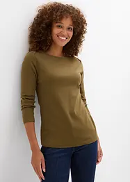 Maxi maglia in puro cotone biologico, bonprix
